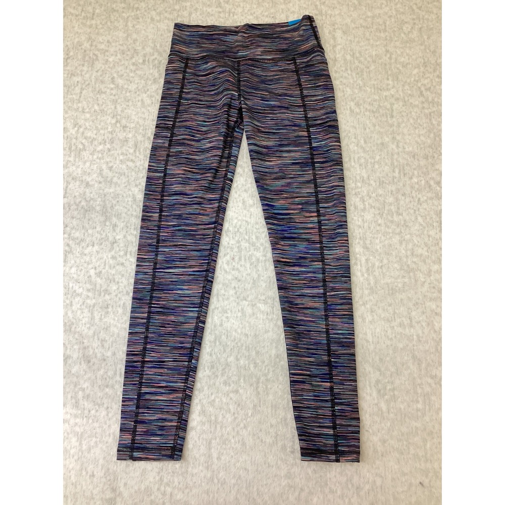 DSG Girls Momentum High-Rise Leggings Space Dye Purple Blue Pink Large 14 NWT